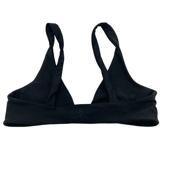 Skatie Penny Knot Front Bikini Top Medium Black - Picture 10 of 16